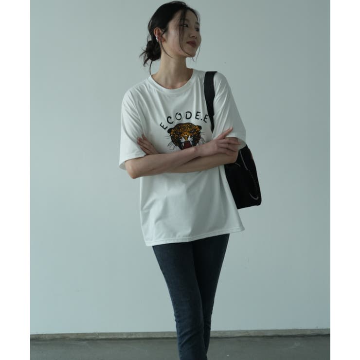 トップス Tシャツ ロゴ | maison de LATIR | 詳細画像6 