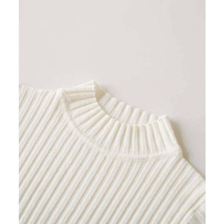《9色展開》きちんと感も、快適さも。大人のための春服半袖リブトップス スプリング… | maison de LATIR | 詳細画像94 
