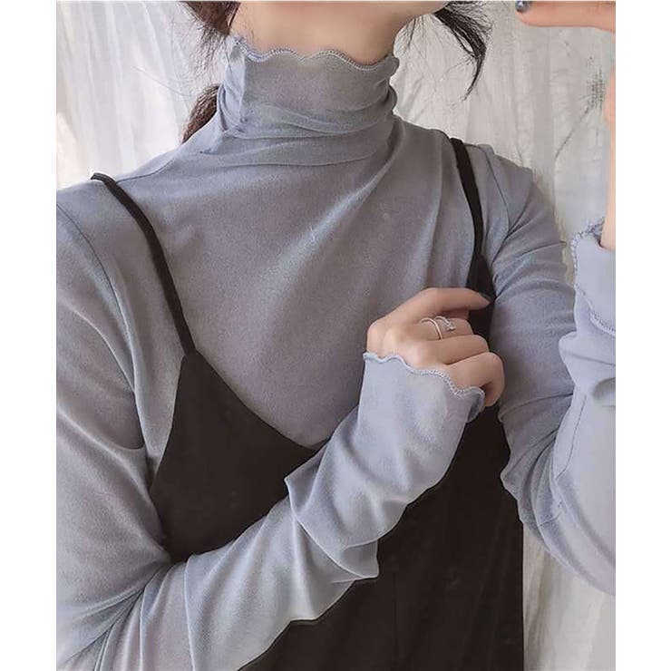 トレンドのマスト！透け感が大人シアーシャツ シアーシャツ セクシー | maison de LATIR | 詳細画像30 