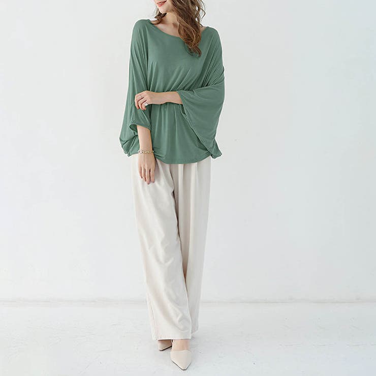 ドレープ チュニック カットソー | maison de LATIR | 詳細画像13 