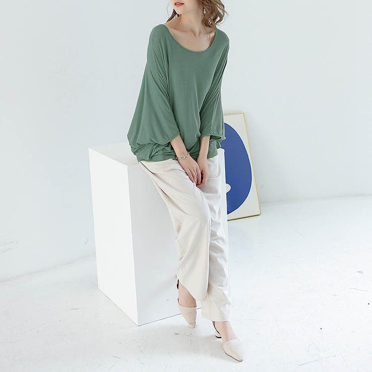 ドレープ チュニック カットソー | maison de LATIR | 詳細画像14 