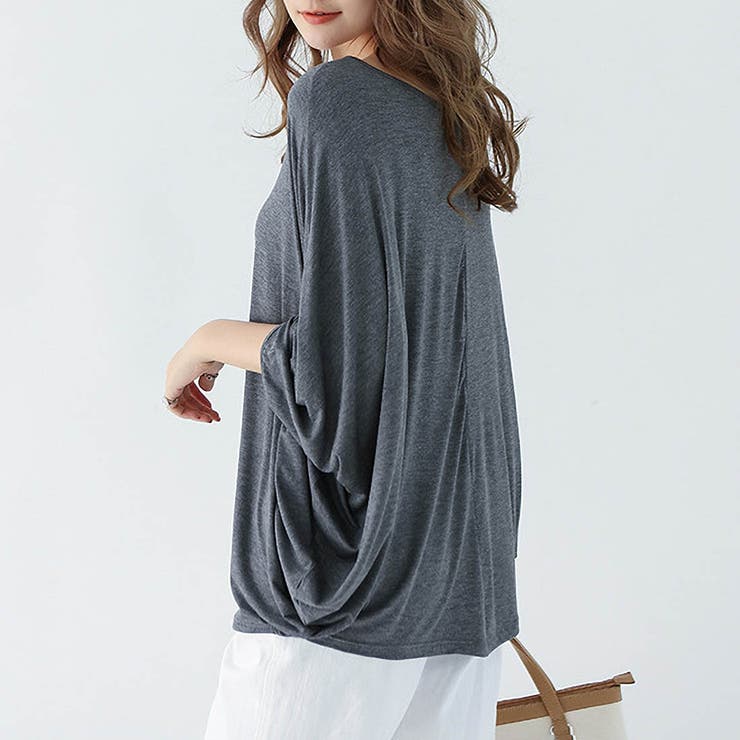 ドレープ チュニック カットソー | maison de LATIR | 詳細画像20 