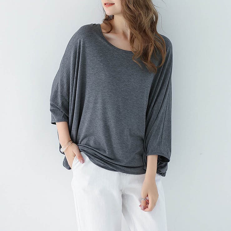 ドレープ チュニック カットソー | maison de LATIR | 詳細画像21 