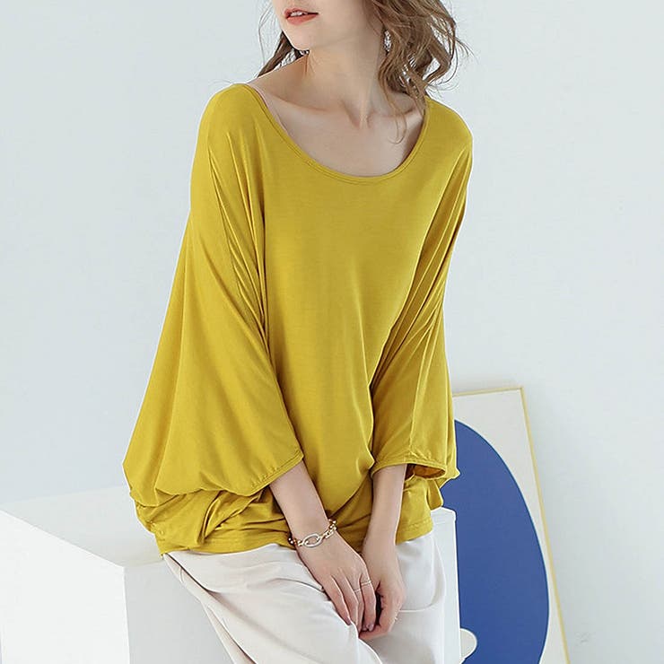 ドレープ チュニック カットソー | maison de LATIR | 詳細画像3 