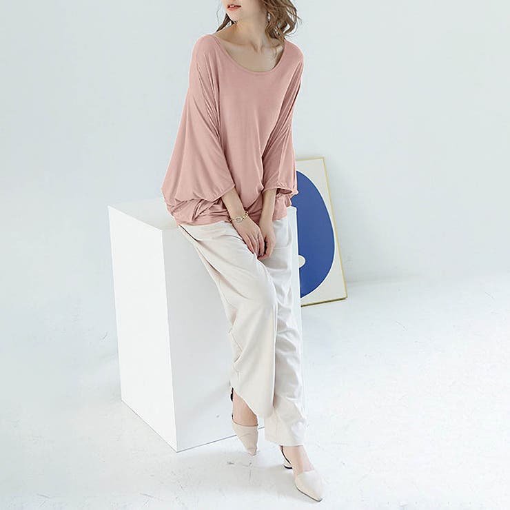 ドレープ チュニック カットソー | maison de LATIR | 詳細画像34 