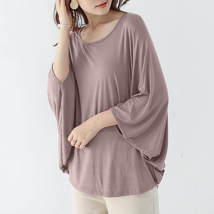 ドレープ チュニック カットソー | maison de LATIR | 詳細画像36 