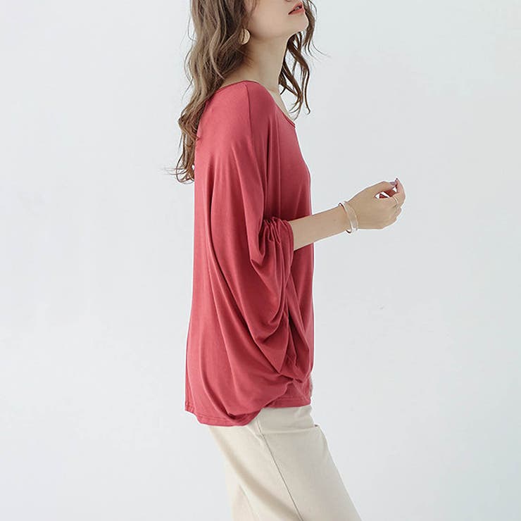 ドレープ チュニック カットソー | maison de LATIR | 詳細画像41 