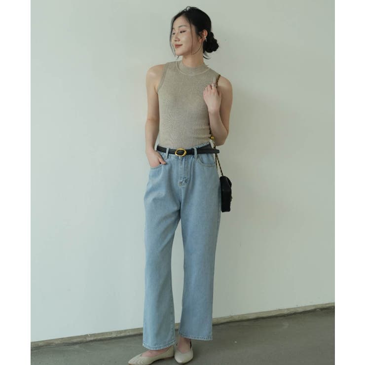 《9色展開》一枚でも重ね着でも！季節の変わり目に頼れる、春顔ノースリーブ。上品モ… | maison de LATIR | 詳細画像56 