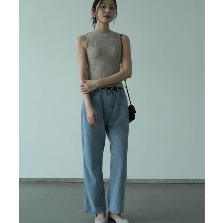 《9色展開》一枚でも重ね着でも！季節の変わり目に頼れる、春顔ノースリーブ。上品モ… | maison de LATIR | 詳細画像57 