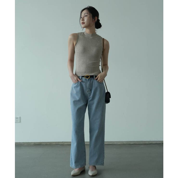 《9色展開》一枚でも重ね着でも！季節の変わり目に頼れる、春顔ノースリーブ。上品モ… | maison de LATIR | 詳細画像58 