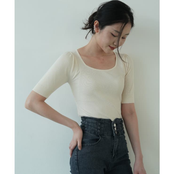 一枚で大人可愛い雰囲気に仕上げてくれるニット 可愛い 女性らしい | maison de LATIR | 詳細画像13 