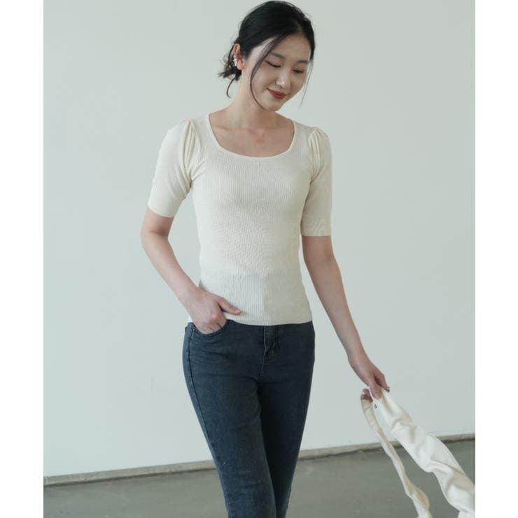 一枚で大人可愛い雰囲気に仕上げてくれるニット 可愛い 女性らしい | maison de LATIR | 詳細画像21 