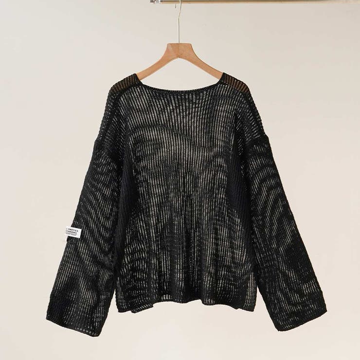 透かし編みルーズニットトップス トップス ニット | maison de LATIR | 詳細画像15 