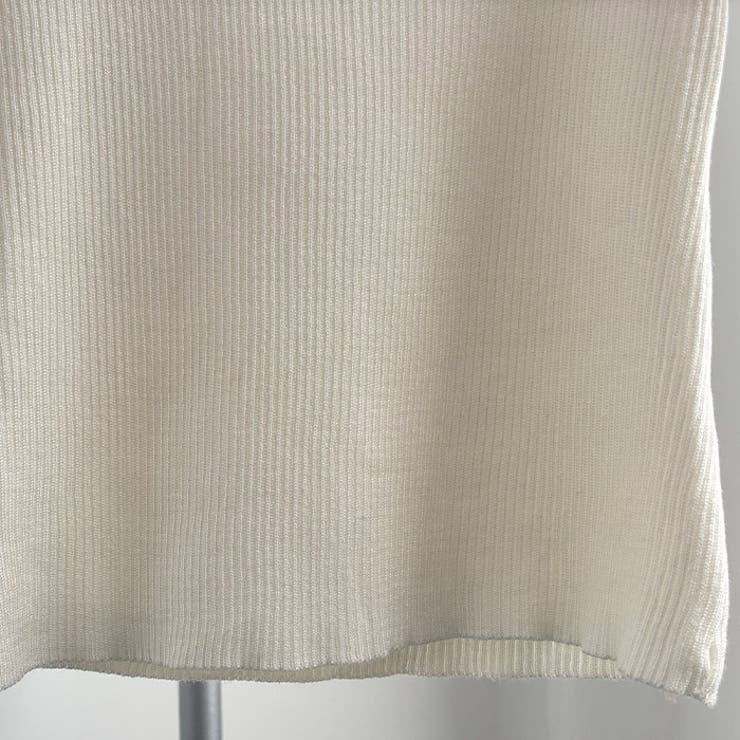 さりげないデザインがこなれ感を出してくれるニット スクエアネック シャーリングス… | maison de LATIR | 詳細画像48 