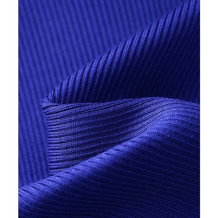 立体感のあるパワーショルダー半袖サマーニット ボリューム袖が映える 夏服ビジネス… | maison de LATIR | 詳細画像71 