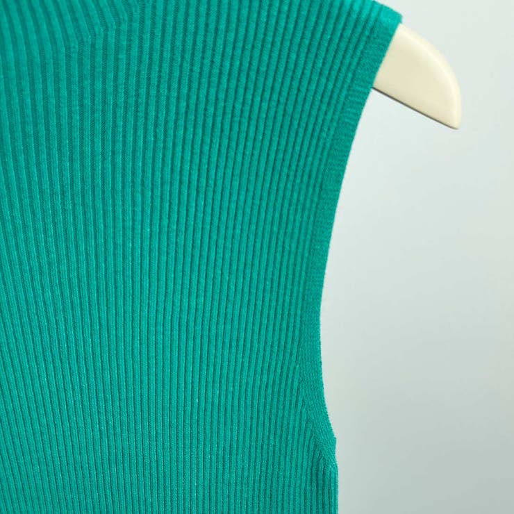 冬でも涼しいハイネックノースリーブニット ハイネック ニット | maison de LATIR | 詳細画像16 