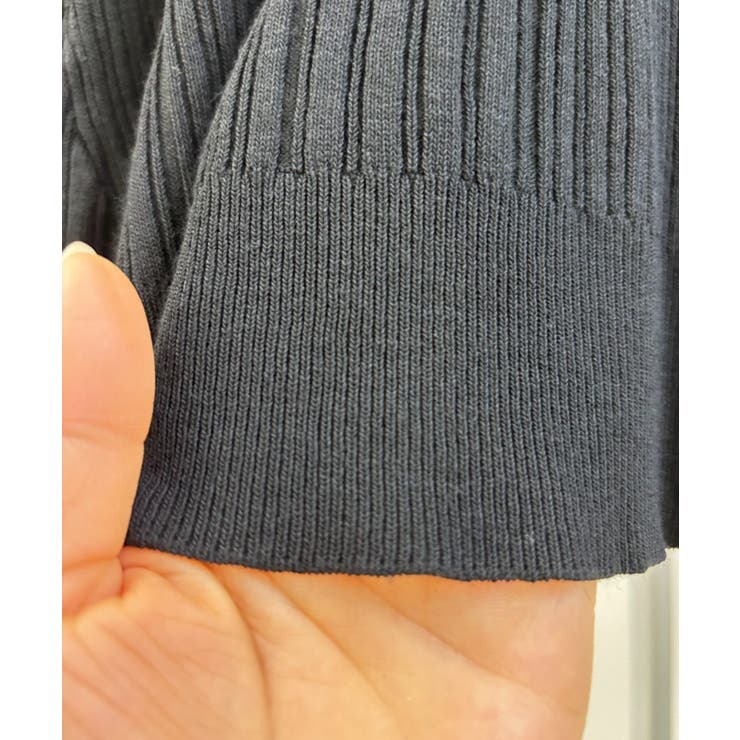 7分袖フリルサマーニット リブニット トップス | maison de LATIR | 詳細画像40 