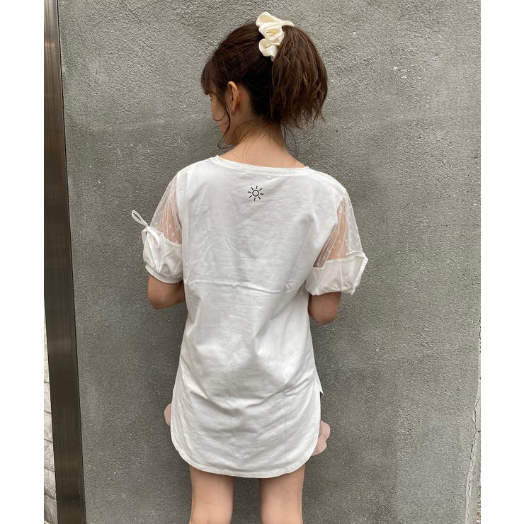 透けチュールチュニックTシャツ[品番：CTYW0001286]｜MAJESTIC LEGON
