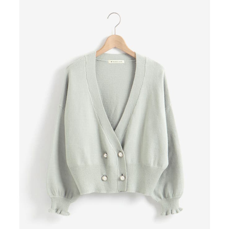 ダブルボタンニットカーディガン | MAJESTIC LEGON  | 詳細画像22 