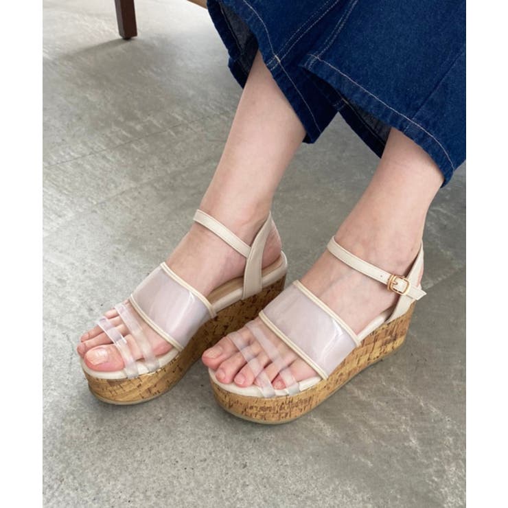 クリアウェッジサンダル 品番 Ctyw Majestic Legon マジェスティックレゴン のレディースファッション通販 Shoplist ショップリスト