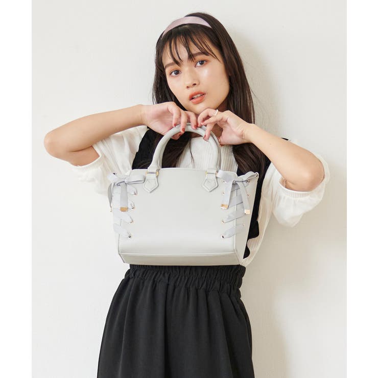 ダブルリボンハンドバッグ 品番 Ctyw Majestic Legon マジェスティックレゴン のレディースファッション通販 Shoplist ショップリスト