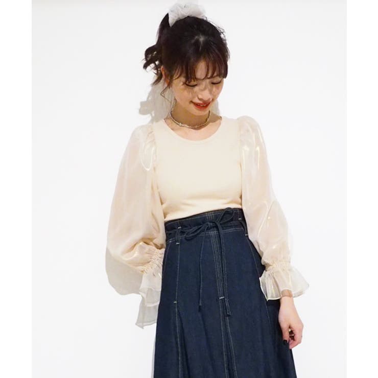シャイニーキャンディスリーブトップス 品番 Ctyw Majestic Legon マジェスティックレゴン のレディースファッション通販 Shoplist ショップリスト