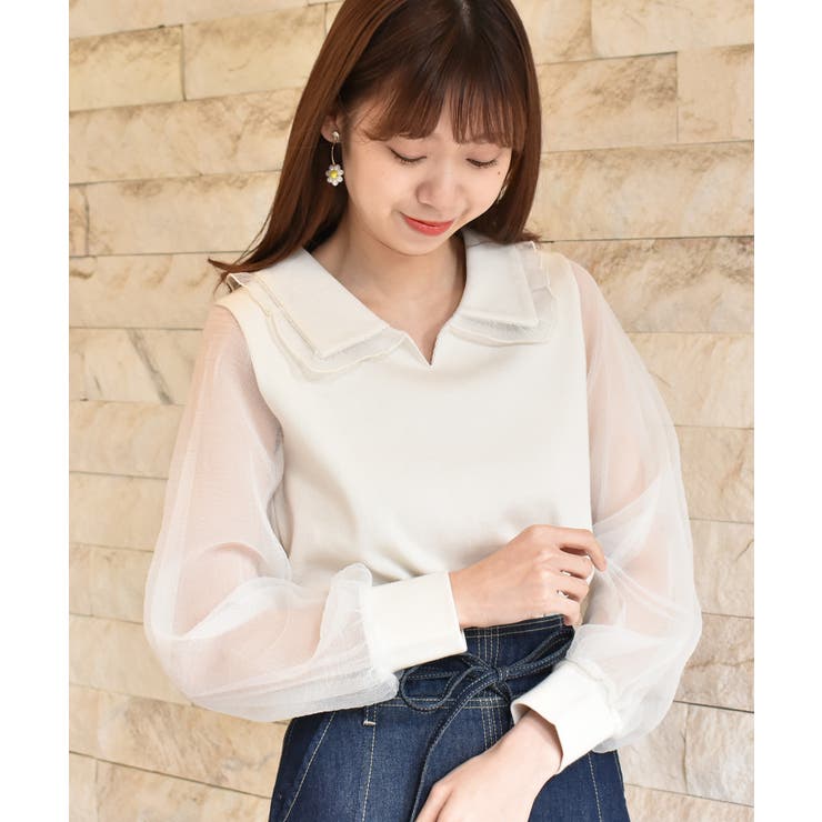 ガーリーハーモニートップス 品番 Ctyw Majestic Legon マジェスティックレゴン のレディースファッション通販 Shoplist ショップリスト
