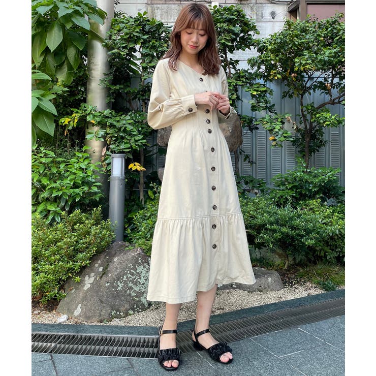フレンチレディロングワンピ[品番：CTYW0001791]｜MAJESTIC LEGON