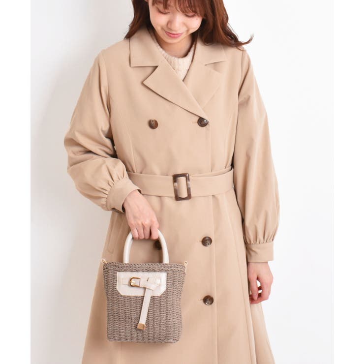 ニュアンスカラーかごバッグ | MAJESTIC LEGON  | 詳細画像3 