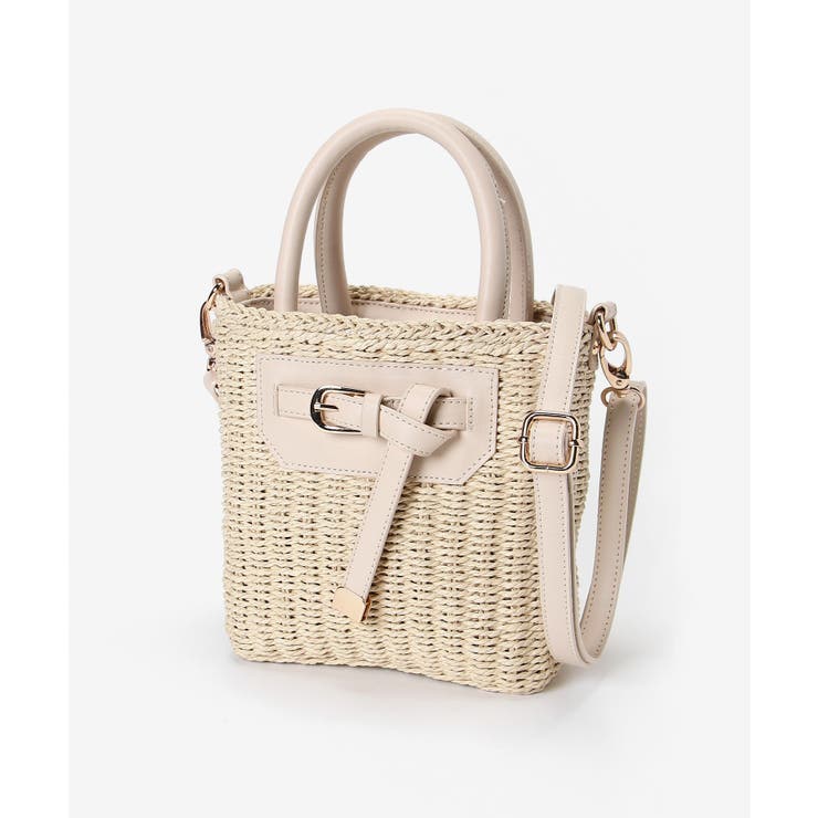 アイボリー | ニュアンスカラーかごバッグ | MAJESTIC LEGON 