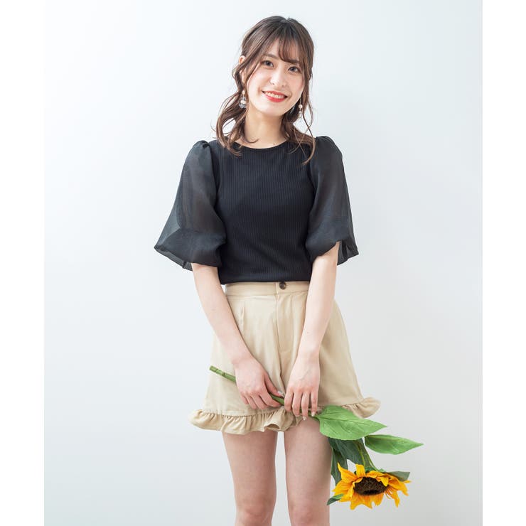 ☆ガーリーフリルショートパンツ[品番：CTYW0001884]｜MAJESTIC LEGON