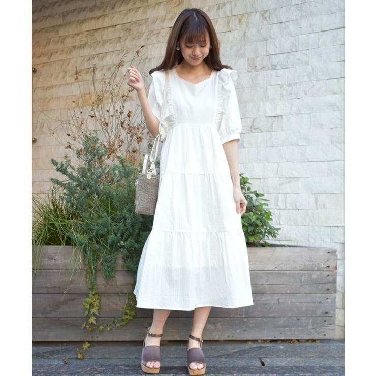 ピクニックロングワンピース[品番：CTYW0001908]｜MAJESTIC LEGON