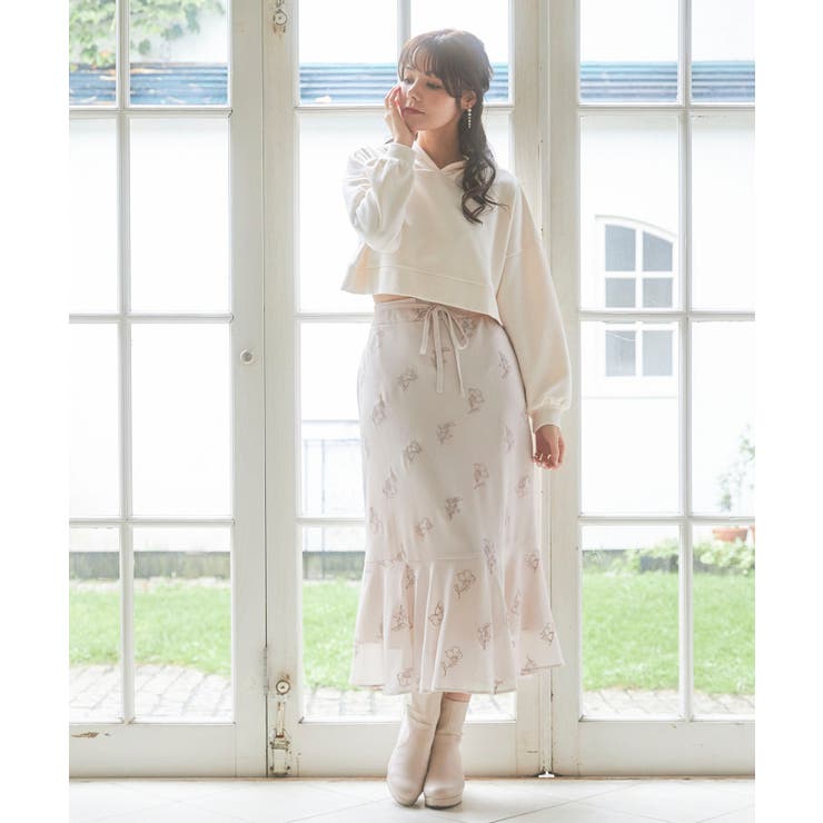 エンブロイダリーマーメイドスカート | MAJESTIC LEGON  | 詳細画像2 