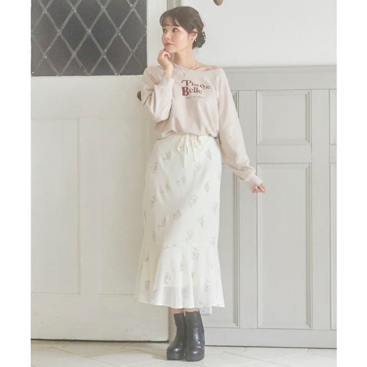 エンブロイダリーマーメイドスカート | MAJESTIC LEGON  | 詳細画像7 