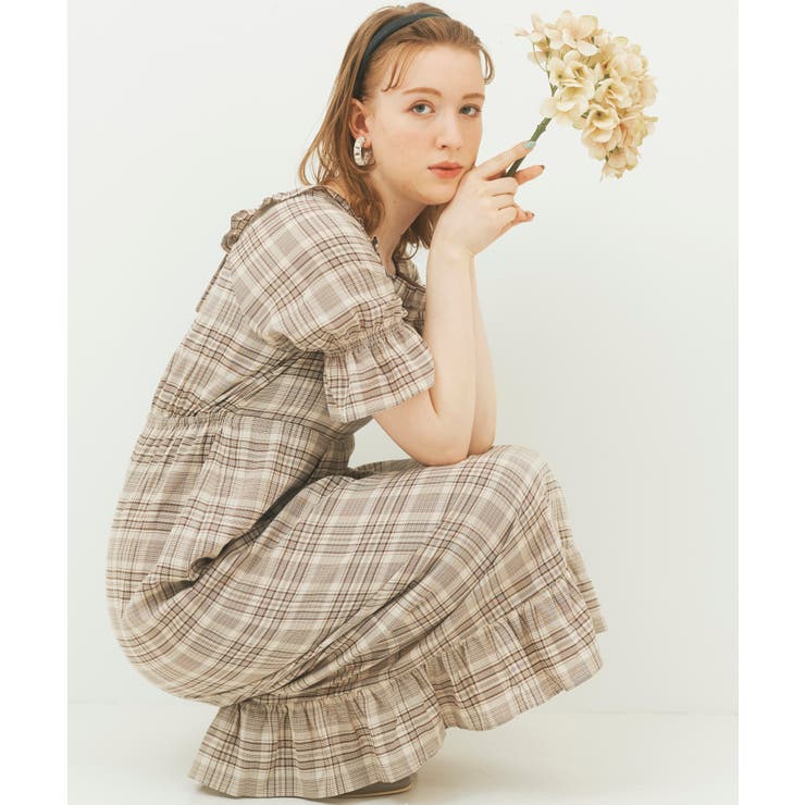 スクエアチェックロングワンピース 品番 Ctyw Majestic Legon マジェスティックレゴン まじぇすてぃっくれごん まじぇ マジェ マジェスティックレゴーン まじぇすてぃっくれごーん のレディースファッション通販 Shoplist ショップリスト
