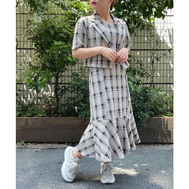 ダブルショルダーLadyワンピ | MAJESTIC LEGON  | 詳細画像13 