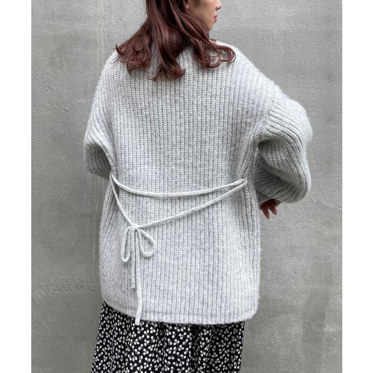 リボンベルトミディカーディガン[品番：CTYW0002328]｜MAJESTIC LEGON