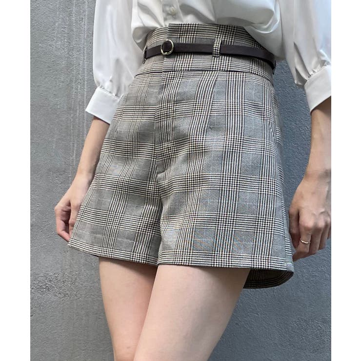 クラシックベルト付きショートパンツ | MAJESTIC LEGON  | 詳細画像5 