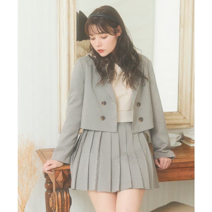 トラッドショートジャケット 品番 Ctyw Majestic Legon マジェスティックレゴン まじぇすてぃっくれごん まじぇ マジェ マジェスティックレゴーン まじぇすてぃっくれごーん のレディースファッション通販 Shoplist ショップリスト