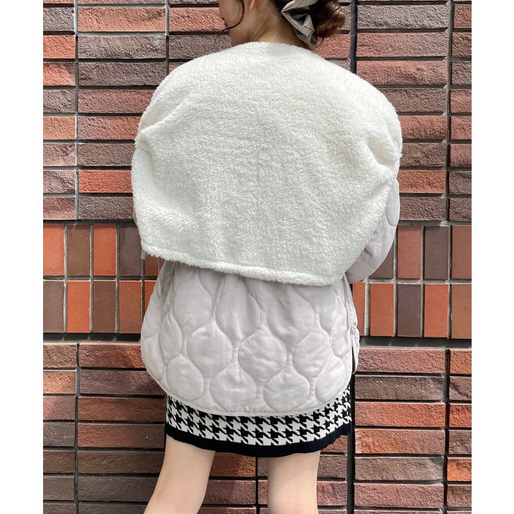 レイヤードキルティングジャケット | MAJESTIC LEGON  | 詳細画像15 