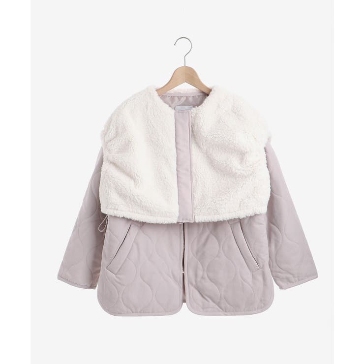 レイヤードキルティングジャケット | MAJESTIC LEGON  | 詳細画像18 