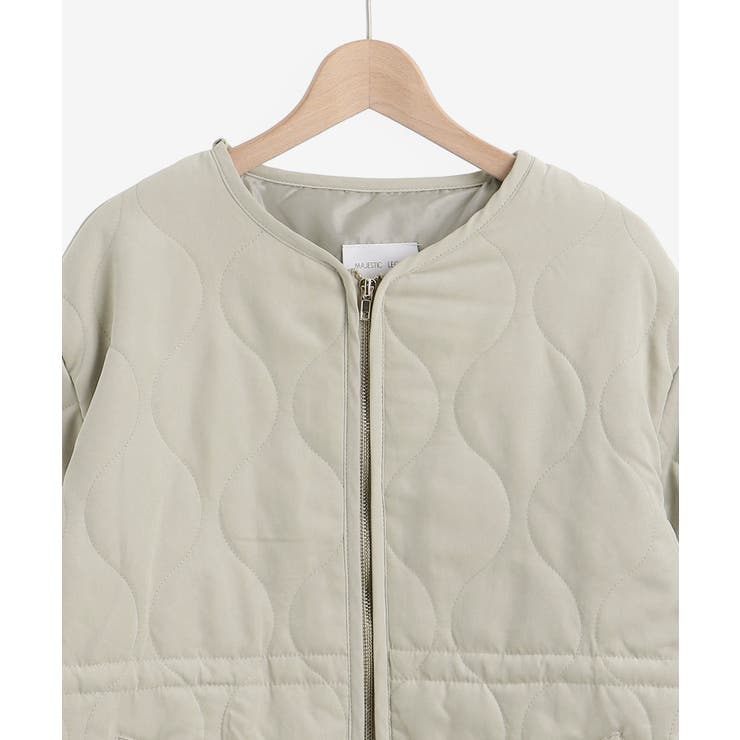 レイヤードキルティングジャケット | MAJESTIC LEGON  | 詳細画像23 