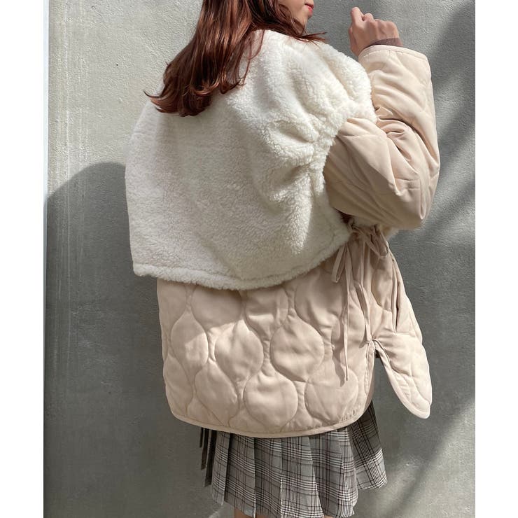 レイヤードキルティングジャケット | MAJESTIC LEGON  | 詳細画像3 