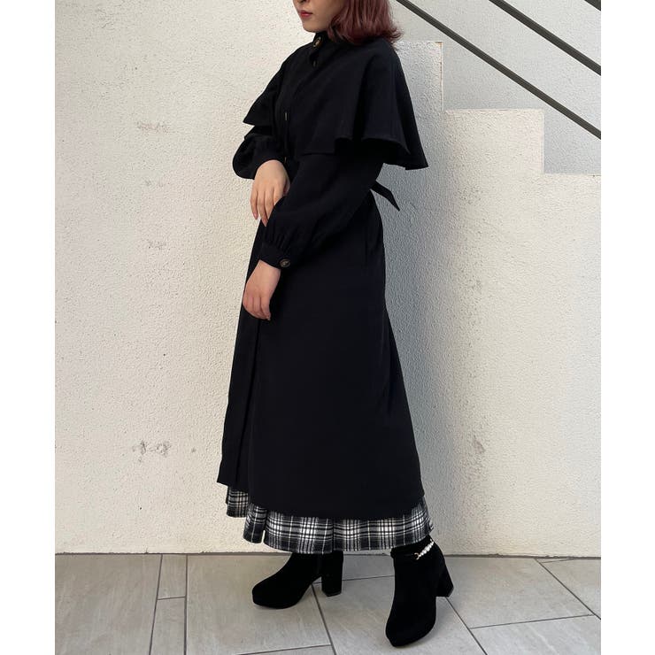 ケープカラーコート[品番：CTYW0002335]｜MAJESTIC LEGON