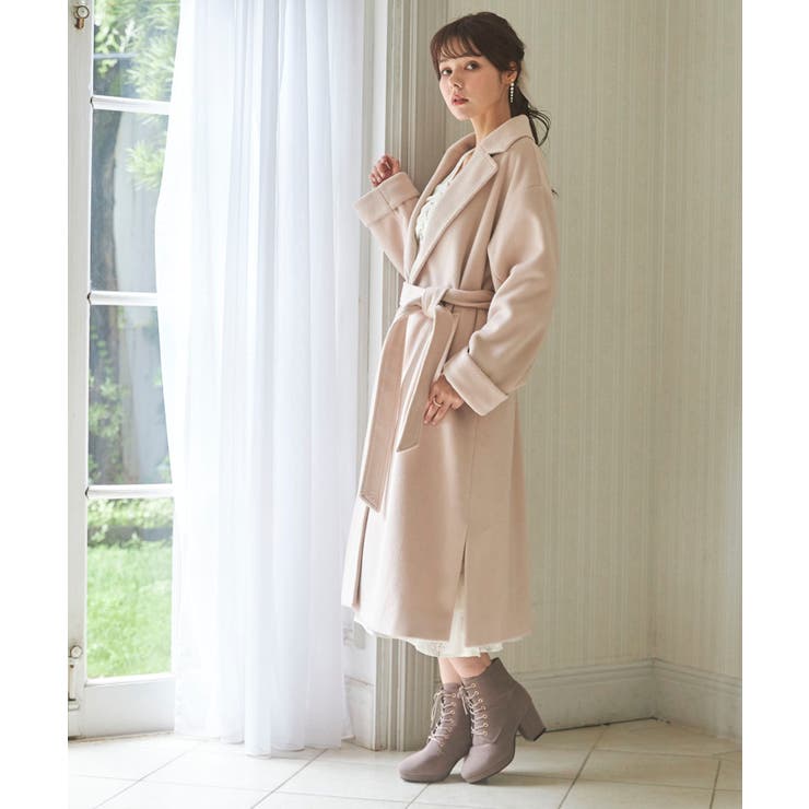 Ladyロングガウンコート[品番：CTYW0002396]｜MAJESTIC LEGON