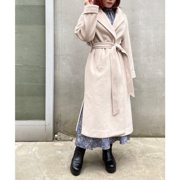 Ladyロングガウンコート[品番：CTYW0002396]｜MAJESTIC LEGON