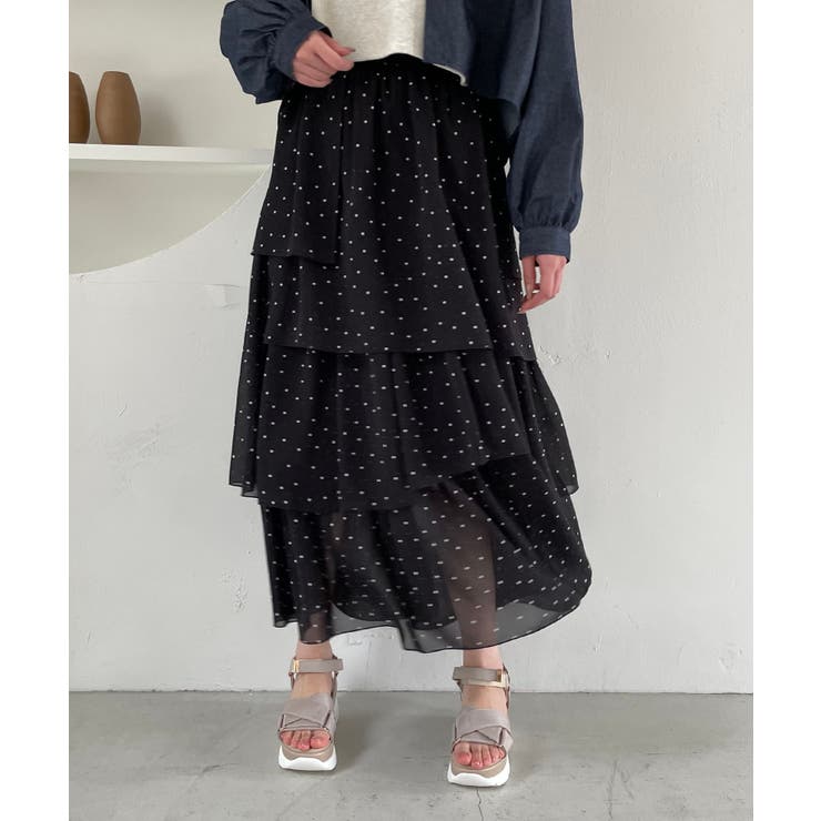 アシメティアードスカート | MAJESTIC LEGON  | 詳細画像2 