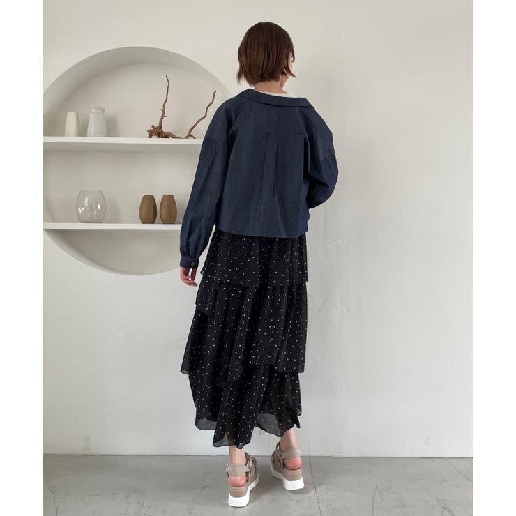 アシメティアードスカート | MAJESTIC LEGON  | 詳細画像8 