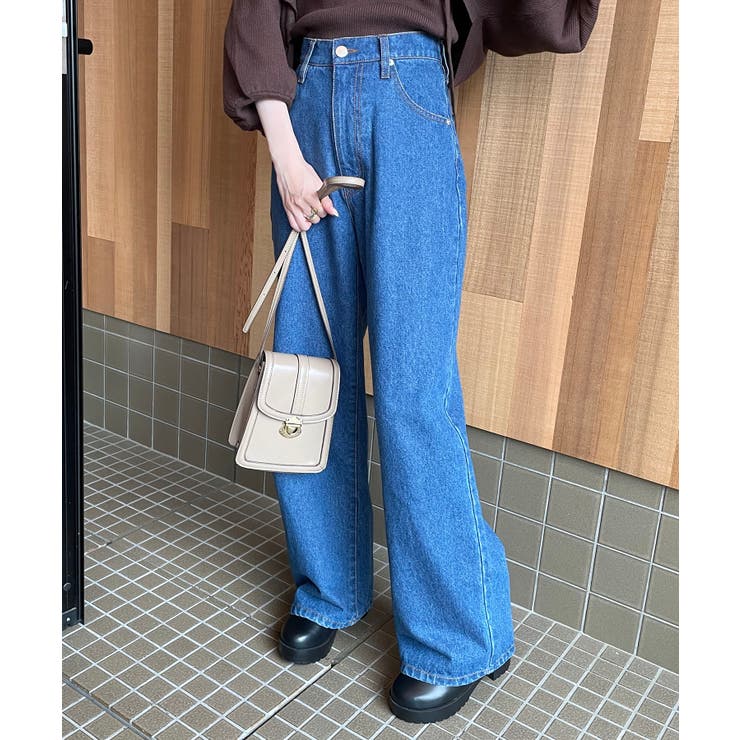 デニムワイドパンツ | MAJESTIC LEGON  | 詳細画像6 