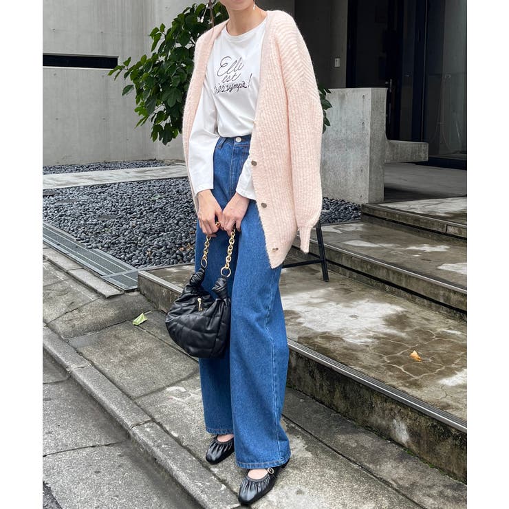 デニムワイドパンツ | MAJESTIC LEGON  | 詳細画像8 